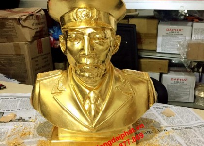 Địa chỉ dát vàng tượng chân dung uy tín ở Hà Nội