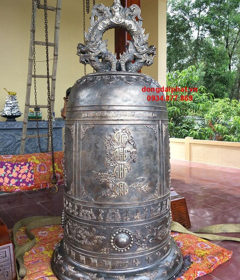 quy trình đúc chuông đồng