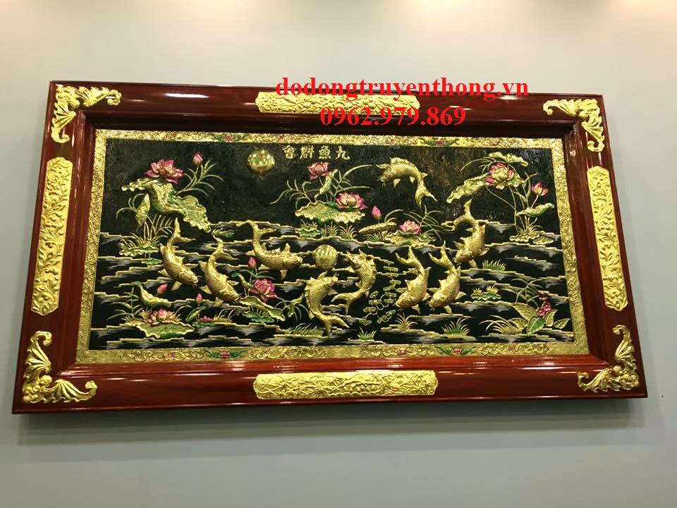 tranh đồng mạ vàng cao cấp