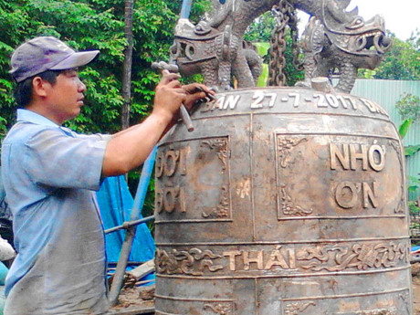 đúc chuông đồng uy tín hà nội