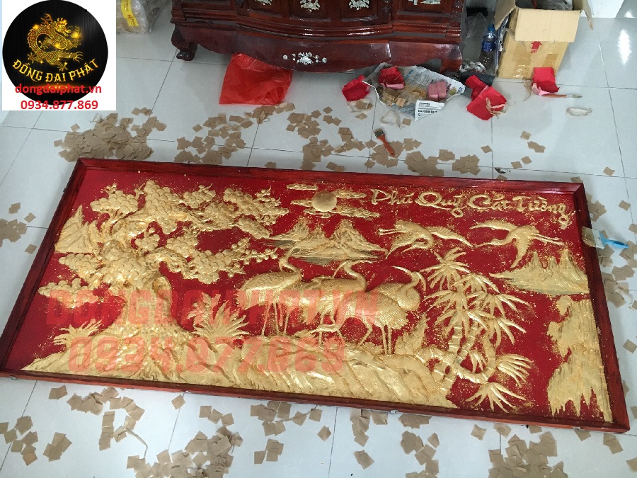 địa chỉ bán tranh dát vàng tại sài gòn