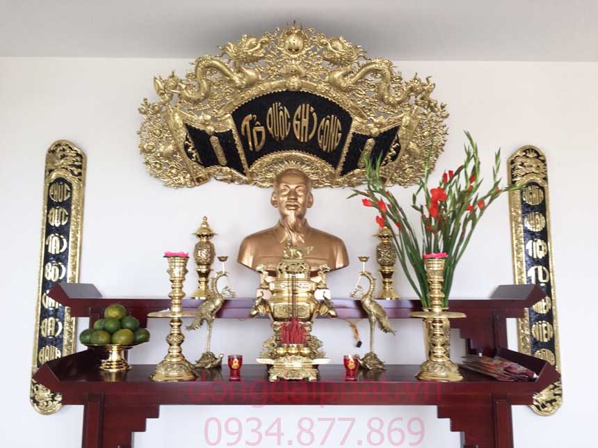 Tượng đồng bác hồ đẹp