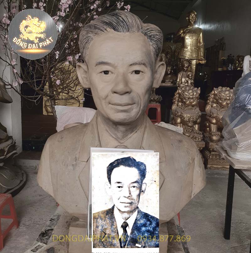 đúc tượng chân dung bằng đồng