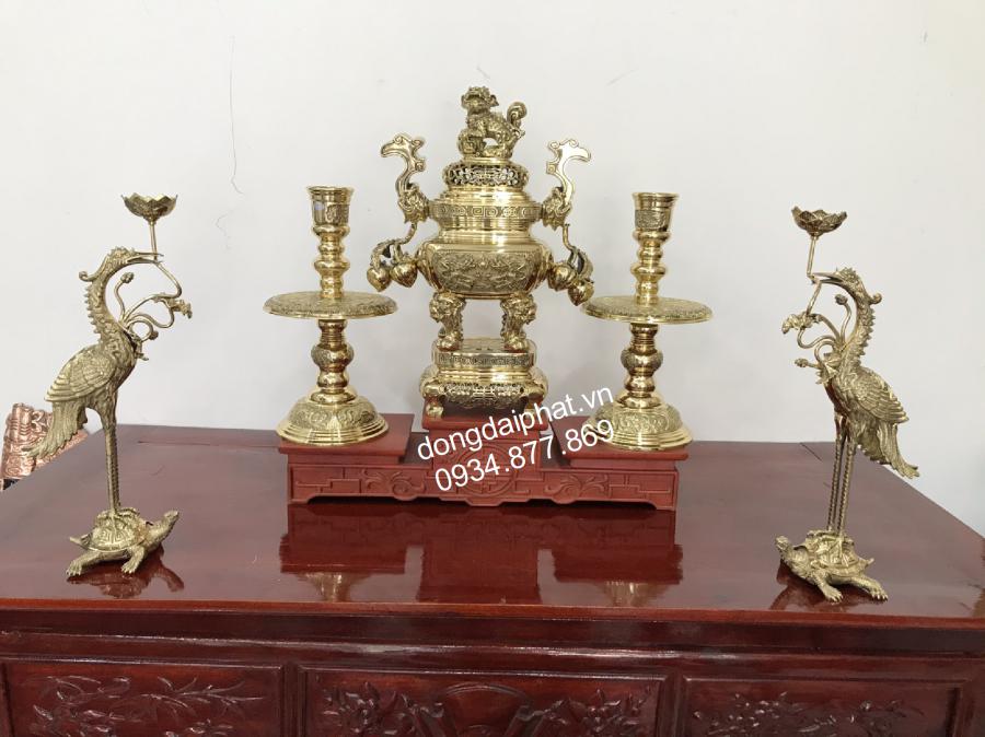 Giá bộ đỉnh thờ vĩnh tiến trái đào